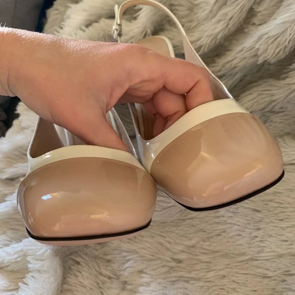 Prada slingbacks white cream - Picture 7 of 13